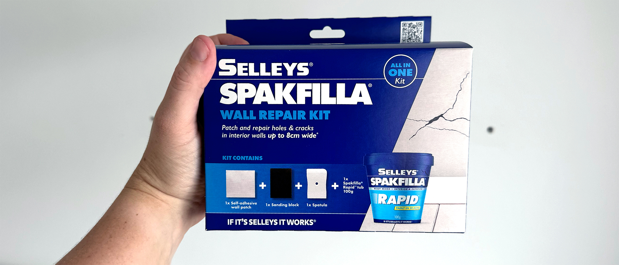 How To Patch A Hole Using A Selleys Wall Repair Kit